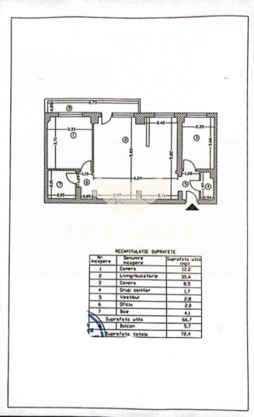 Apartament 3 camere Mosilor | Eminescu | 1984 |