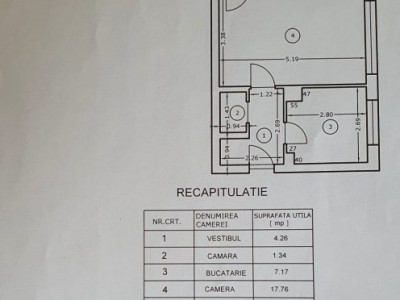 Apartament 3 camere zona Obor