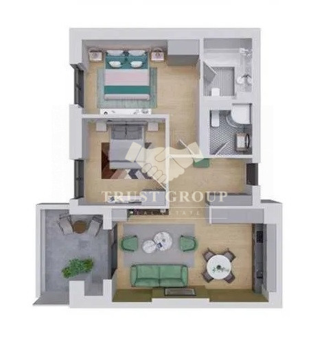 Apartament 3 camere Pipera