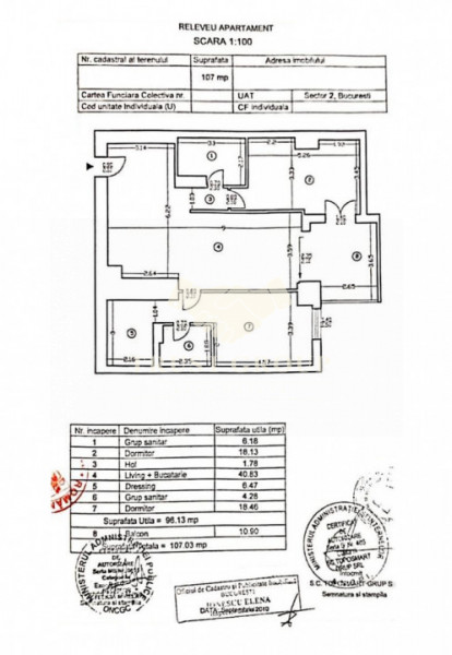 Apartament 3 camere Aviatiei