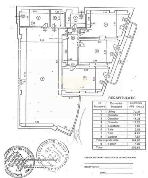 Apartament 4 camere Clucerului | Loc de parcare 