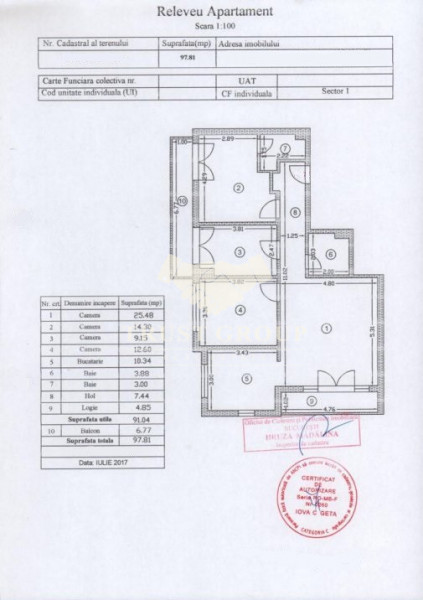 Apartament 4 camere | 2 locuri de parcare | Sisesti