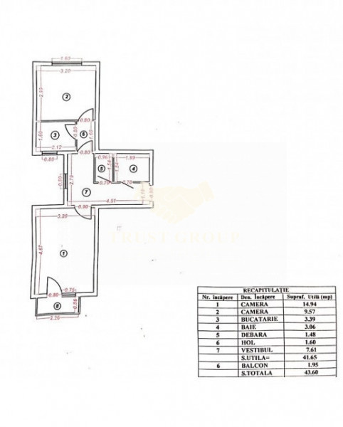 Apartament 2 camere Clucerului 