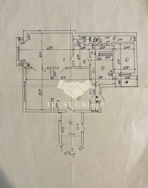 Apartament 3 camere Piata Romana / Dacia 