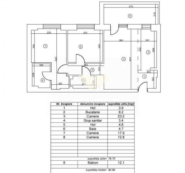 Apartament 3 camere Aviatiei | Loc de parcare+boxa