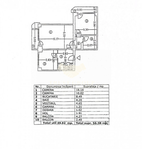 Apartament 2 camere zona Stefan cel Mare / Lizeanu / vedere bulevard /