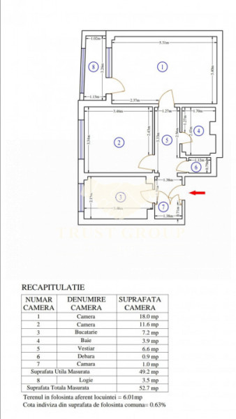 Apartament 2 camere Lacul Tei | decomandat | doua bai | boxa la subsol |