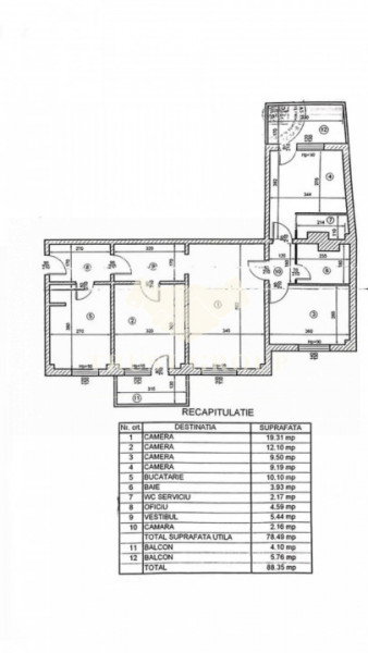 Apartament 4 camere Mosilor | garaj | boxa la subsol |