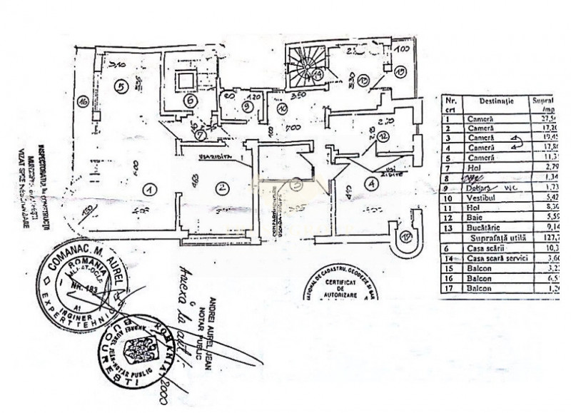 Apartament 4 camere in vila | Aviatorilor