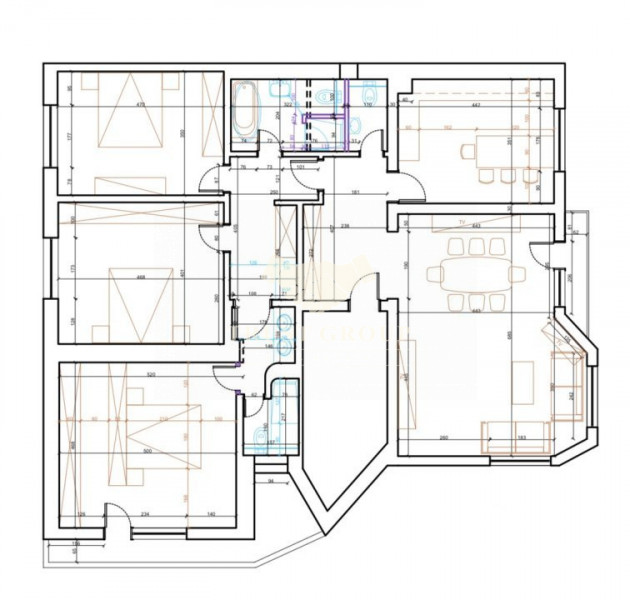 Apartament 4 camere lux - Herastrau