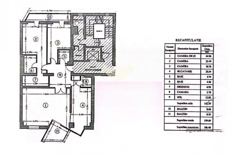 3 camere Domenii | Loc de parcare | Boxa 