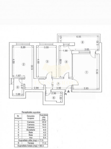 Apartament 3 camere Aviatiei | 2023