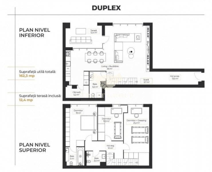 Duplex Barbu Vacarescu Floreasca | 4 camere | Terasa | COMISION 0%