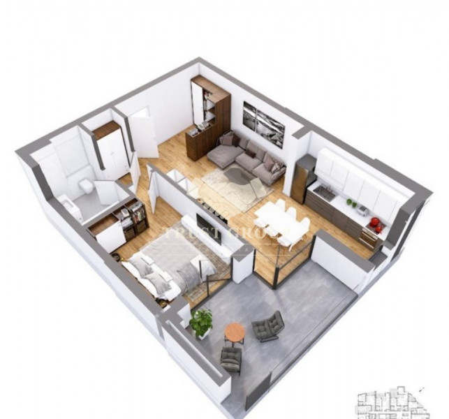 Apartament 2 camere Aviatiei | Bloc 2021 | Inchiriat- ideal investitie