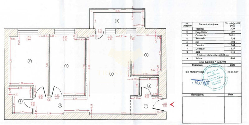 Apartament 3 camere Floreasca | Parcare 2 masini