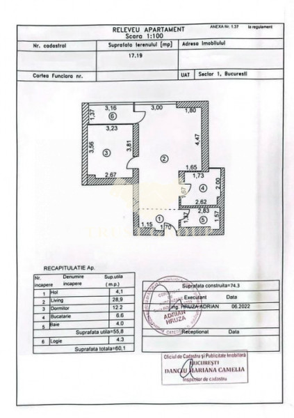 Apartament 2 camere Win Herastrau | mobilat