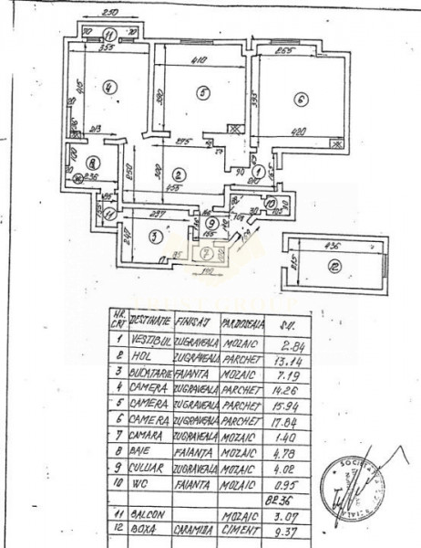 Apartament 3 camere Dorobanti | boxa