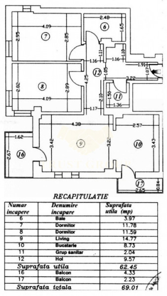 Apartament 3 Camere Titulescu | imobil 2015