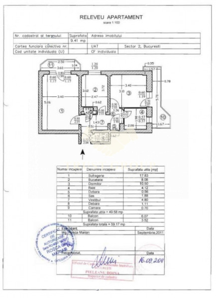 Apartament 2 camere Parcul Circului | 1982 