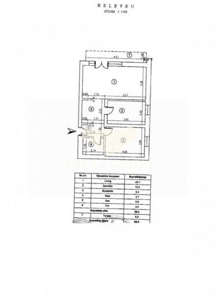 Apartament 2 camere Unirii | Gradina | 2 locuri de parcare disponibile