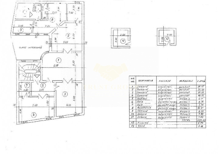 Apartament 4 camere Cismigiu / pivnita + boxa /