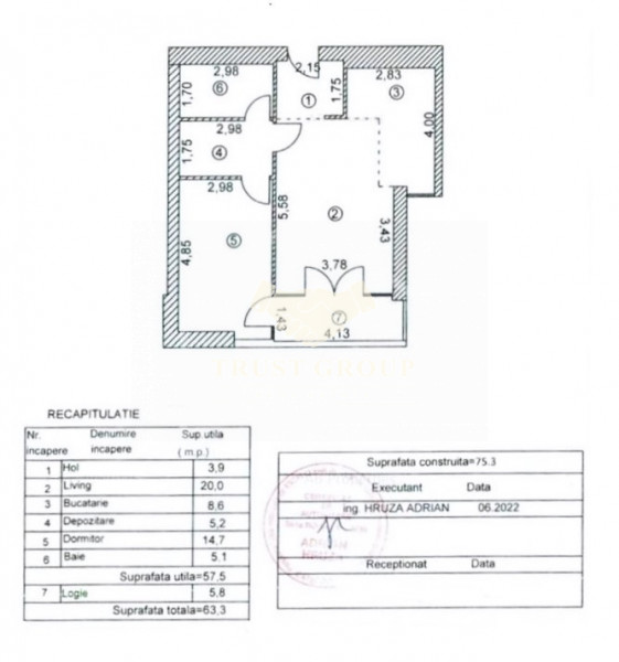 Apartament 2 camere Win Herastrau | Loc de parcare |