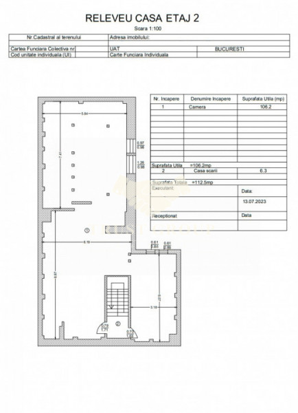 Pretabil clinica/showroom/notariat/birouri | Banu Manta 12 camere | 6 Parcari