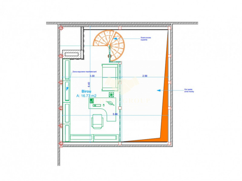 Pretabil clinica/showroom/notariat/birouri | Banu Manta 12 camere | 6 Parcari