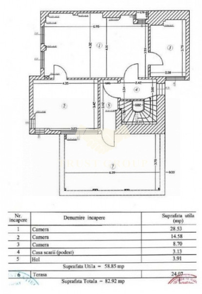 Vila Victoriei | D+P+E+M | singur curte