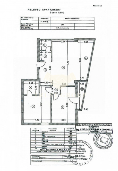 Apartament 3 camere Cismigiu | imobil 2007 | inchiriat- ideal investitie