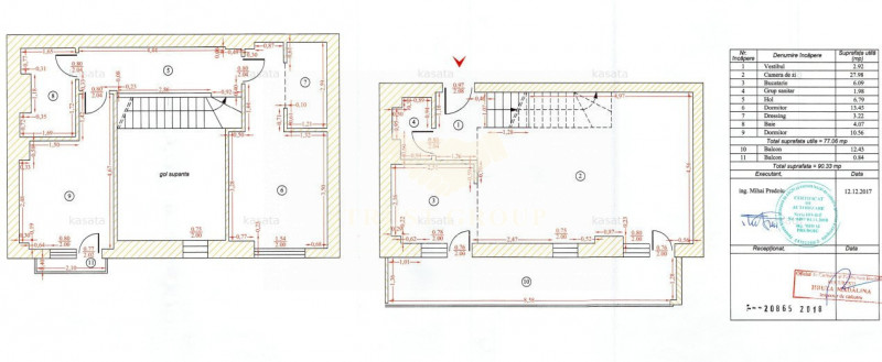 Duplex 3 camere Aviatiei | 2 locuri de parcare