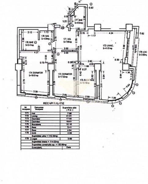 Eminescu | 3 camere | Loc de parcare + boxa