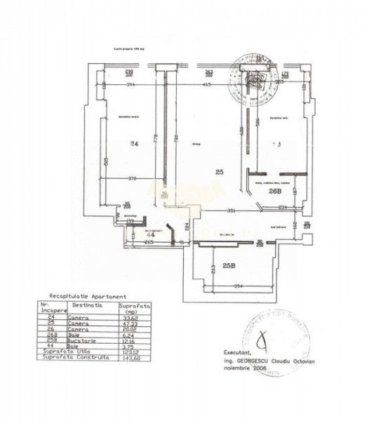 Apartament 3 camere Soseaua Nordului | curte 100mp 