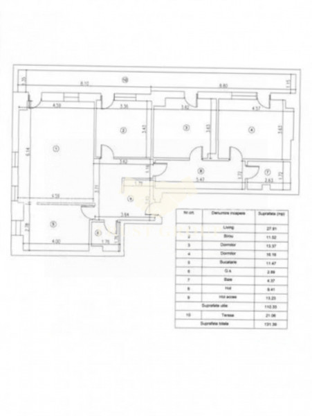 Apartament 4 camere Titulescu | Curte | 2 Locuri de parcare