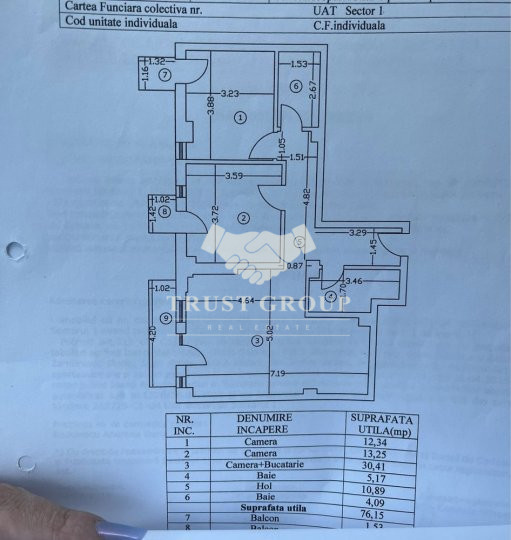 Apartament 3 camere Aviatiei | 2016 | Loc de parcare