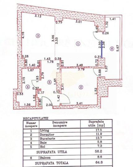 Apartament 2 camere Cotroceni