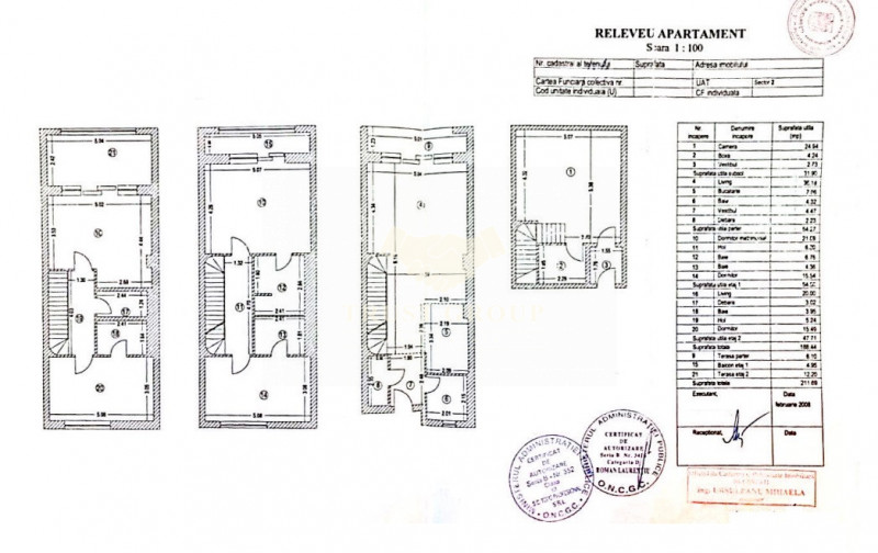 Triplex 6 camere Emerald Residence | Curte | Loc de parcare