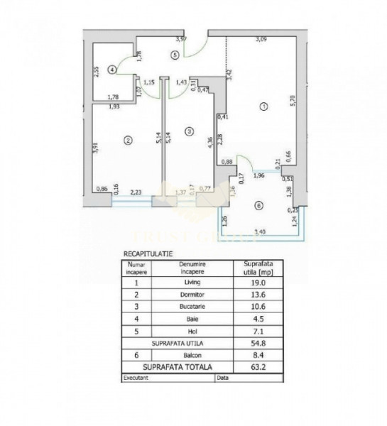 Apartament 2 camere Pipera 