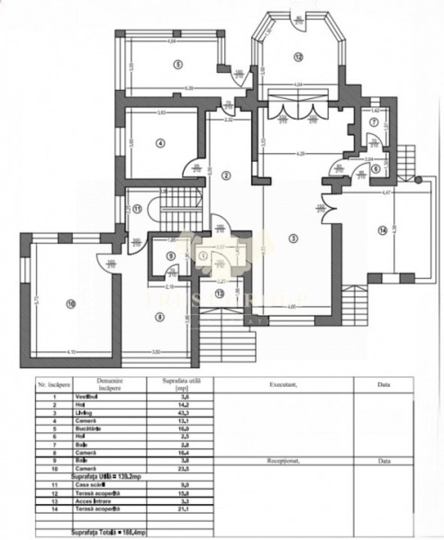 Casa impresionanta Ghermanesti | piscina interioara si exterioara