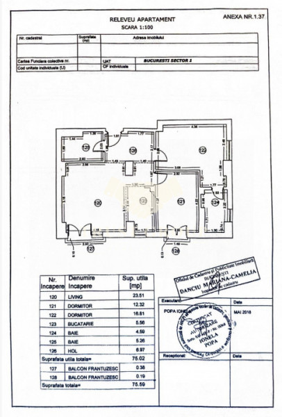 Apartament 3 camere Banu Manta | Imobil 2018 | 2 Locuri Parcare