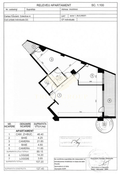 Apartament 3 camere - Herastrau Linia 1 | Loc de parcare 