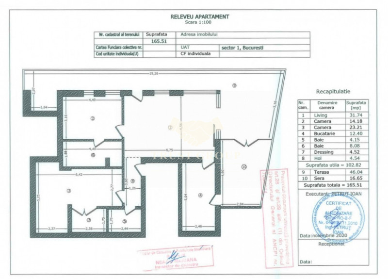 Apartament 3 camere Aviatiei | Terasa 62mp | 2 locuri parcare+boxa | COMISION 0