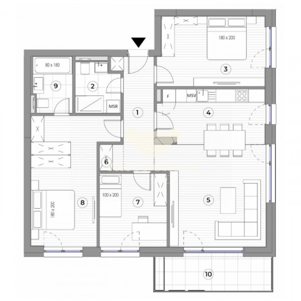 Apartament 4 camere Mosilor | 2026 | Terasa