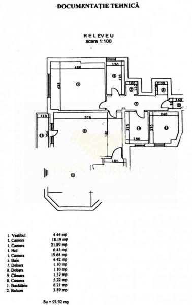 Apartament 3 camere Ultracentral | centrala | parcare in curte| boxa| fara RISC