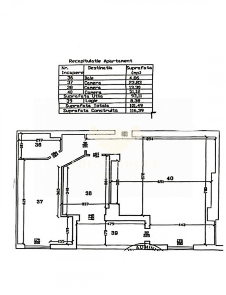 Apartament 3 camere Herastrau |  2008