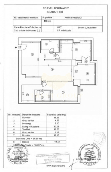 Apartament 3 camere Aviatiei | Loc de parcare