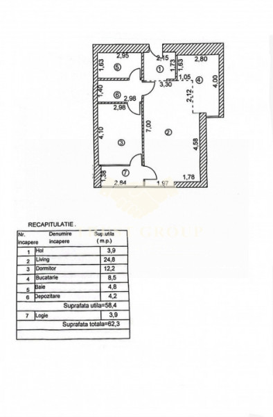 Apartament 2 camere Win Herastrau | Loc de parcare