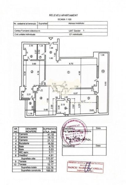 Apartament 3 camere Dorobanti