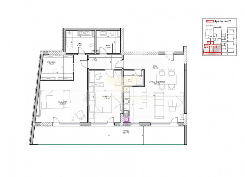 Apartament 3 camere lux - Baneasa- Comision 0%