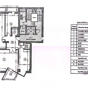 3 camere Domenii | Loc de parcare | Boxa 